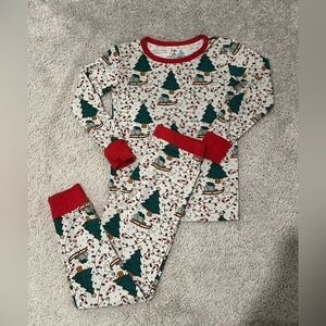EUC Millie and Roo 2 Piece Christmas PJ Set - Size 4T